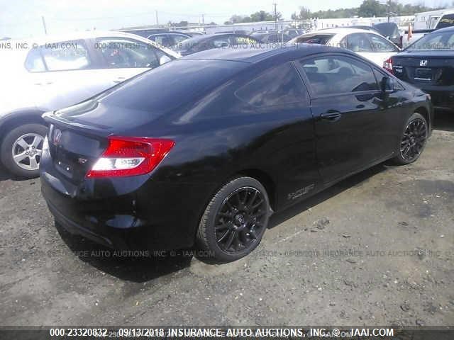 2HGFG4A53CH710065 - 2012 HONDA CIVIC SI BLACK photo 4