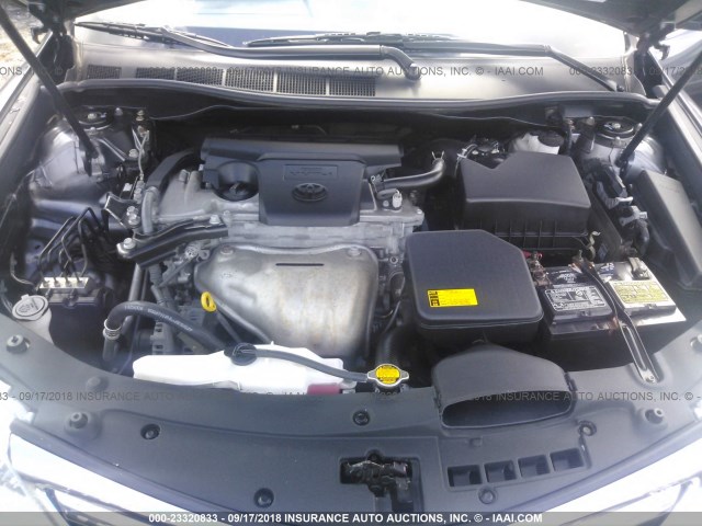 4T1BF1FK8CU188331 - 2012 TOYOTA CAMRY SE/LE/XLE GRAY photo 10