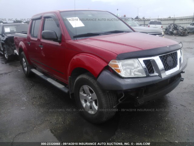 1N6AD0ER4AC402472 - 2010 NISSAN FRONTIER CREW CAB SE/LE/NISMO RED photo 1