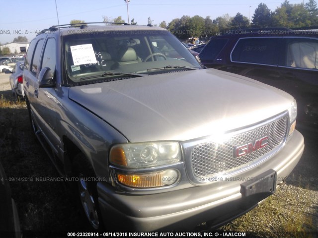 1GKEK63U64J202069 - 2004 GMC YUKON DENALI SILVER photo 1