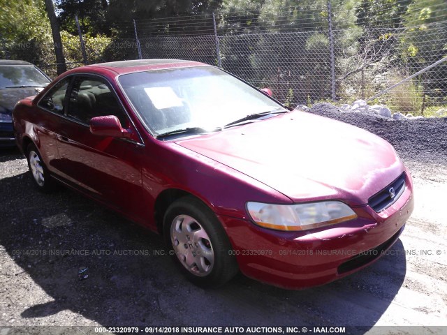 1HGCG325XXA006574 - 1999 HONDA ACCORD RED photo 1