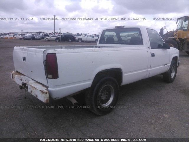 1GCGC24R2VZ176562 - 1997 CHEVROLET GMT-400 C2500 WHITE photo 4