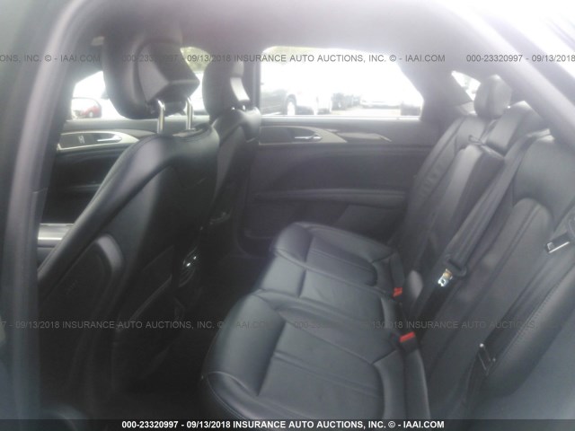 3LN6L5E92HR606297 - 2017 LINCOLN MKZ RESERVE ნაცრისფერი ფოტო 8