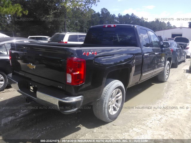 1GCVKSEC6JZ318068 - 2018 CHEVROLET SILVERADO K1500 LTZ BLACK photo 4