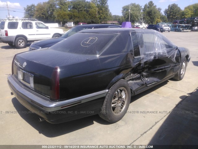 1G6EL12B4PU614735 - 1993 CADILLAC ELDORADO BLACK photo 4