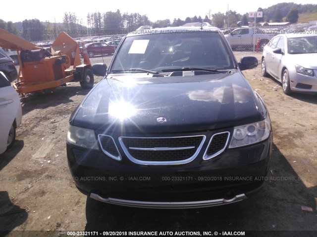 5S3ET13MX82803264 - 2008 SAAB 9-7X 5.3I BLACK photo 6