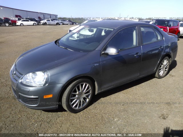 3VWRA71KX8M179165 - 2008 VOLKSWAGEN JETTA WOLFSBURG GRAY photo 2