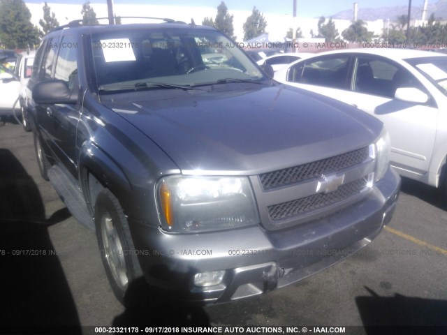 1GNDS13S362177130 - 2006 CHEVROLET TRAILBLAZER LS/LT GRAY photo 1