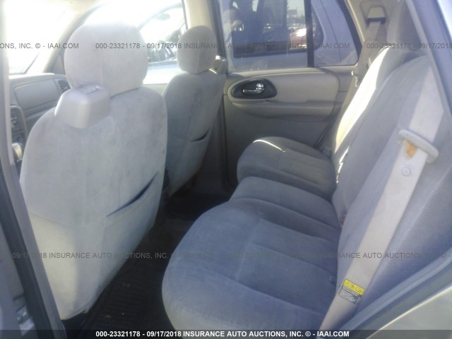 1GNDS13S362177130 - 2006 CHEVROLET TRAILBLAZER LS/LT GRAY photo 8