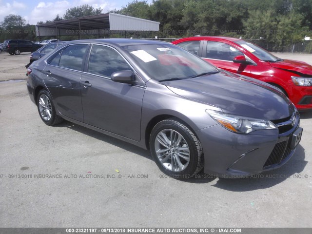 4T1BF1FKXFU063030 - 2015 TOYOTA CAMRY LE/XLE/SE/XSE GRAY photo 1