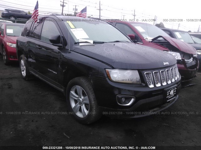 1C4NJDEB1FD333569 - 2015 JEEP COMPASS LATITUDE BLACK photo 1