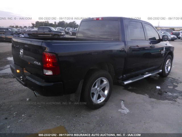 1C6RR7KT3DS626558 - 2013 RAM 1500 ST BLUE photo 4