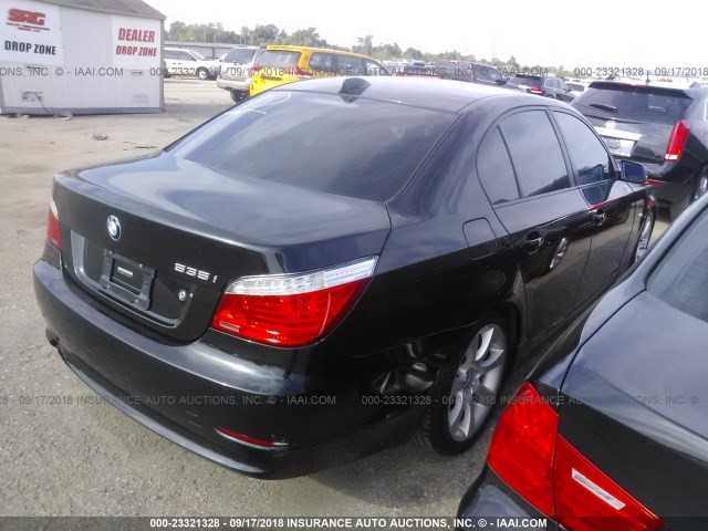 WBANW13568CZ81203 - 2008 BMW 535 I BLACK photo 4