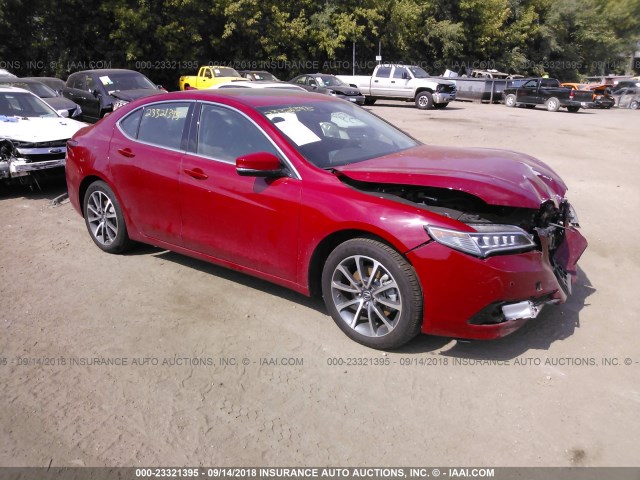 19UUB3F73HA002785 - 2017 ACURA TLX ADVANCE RED photo 1