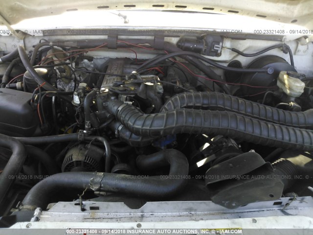 1FTHF25H1TLA21034 - 1996 FORD F250 WHITE photo 10