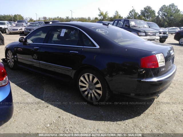 WAUML44E35N009210 - 2005 AUDI A8 L QUATTRO BLUE photo 3