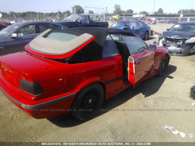 WBABJ6322RJD31272 - 1994 BMW 325 IC AUTOMATIC 红色 照片 4