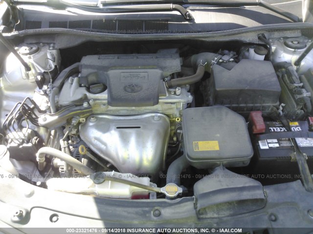 4T1BF1FKXDU701807 - 2013 TOYOTA CAMRY L/SE/LE/XLE Gümüş foto 10