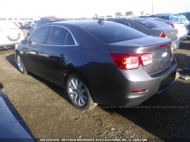 1G11E5SA1DF269774 - 2013 CHEVROLET MALIBU 2LT GRAY photo 3