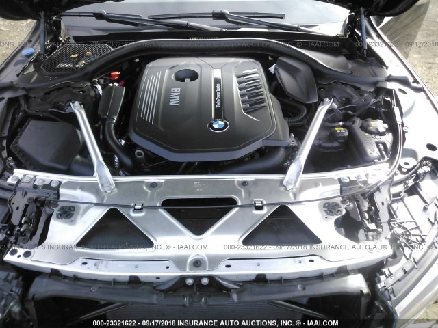 WBA7E4C56KGV28339 - 2019 BMW 740 XI შავი ფოტო 10