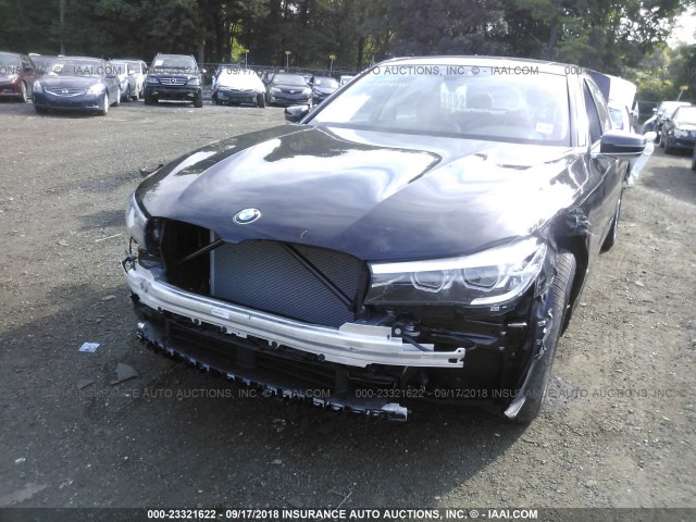 WBA7E4C56KGV28339 - 2019 BMW 740 XI BLACK photo 6