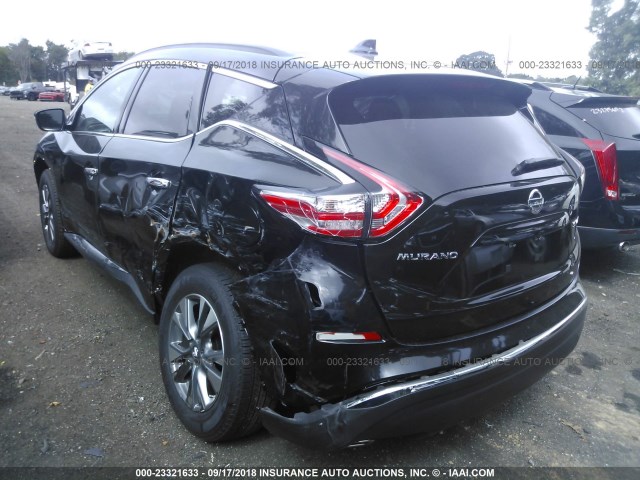 5N1AZ2MH5JN157447 - 2018 NISSAN MURANO S/SL/SV/PLATINUM BLACK photo 3