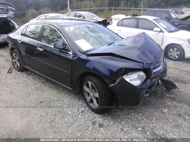 1G1ZC5E05CF328450 - 2012 CHEVROLET MALIBU 1LT BLUE photo 1