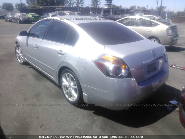 1N4BL21E98N505710 - 2008 NISSAN ALTIMA 3.5SE/3.5SL SILVER photo 3