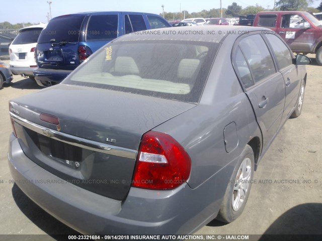 1G1ZS58F18F132869 - 2008 CHEVROLET MALIBU LS Boz foto 4
