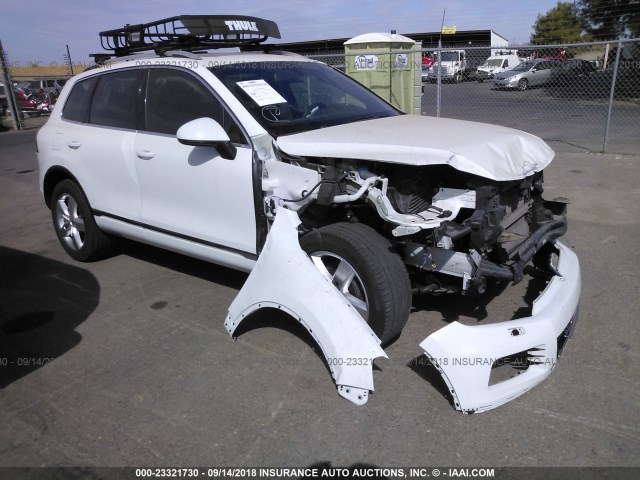 WVGEF9BP3DD002578 - 2013 VOLKSWAGEN TOUAREG V6 WHITE photo 1