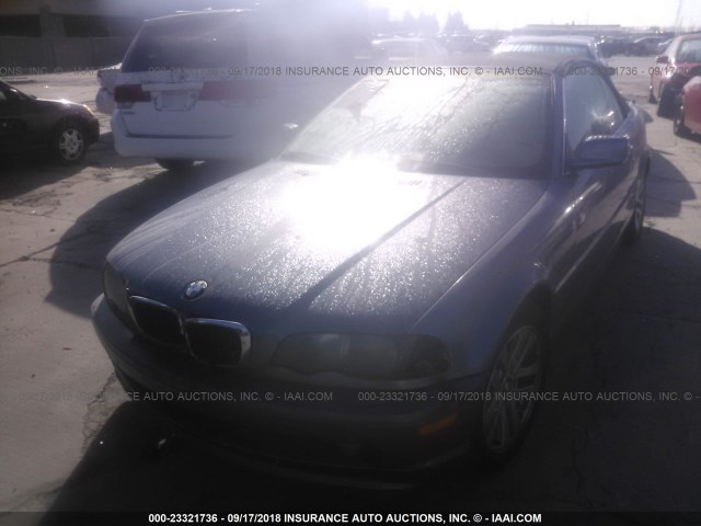 WBABR3348YEA83979 - 2000 BMW 323 CI GRAY photo 2