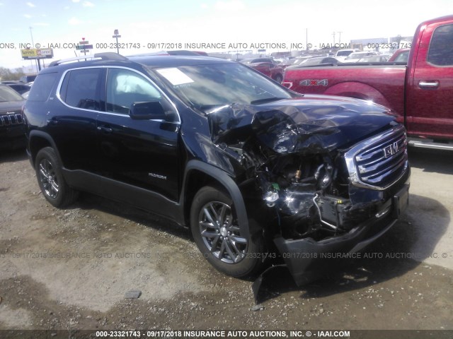 1GKKNMLS9JZ247906 - 2018 GMC ACADIA SLT-1 Czarny zdjęcie 1