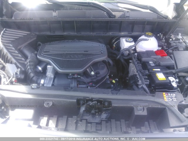 1GKKNMLS9JZ247906 - 2018 GMC ACADIA SLT-1 Czarny zdjęcie 10