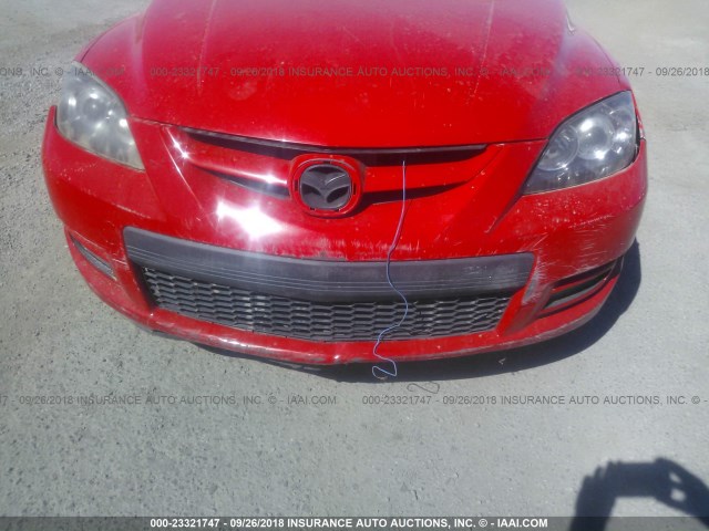 JM1BK34LX71644182 - 2007 MAZDA SPEED RED photo 6