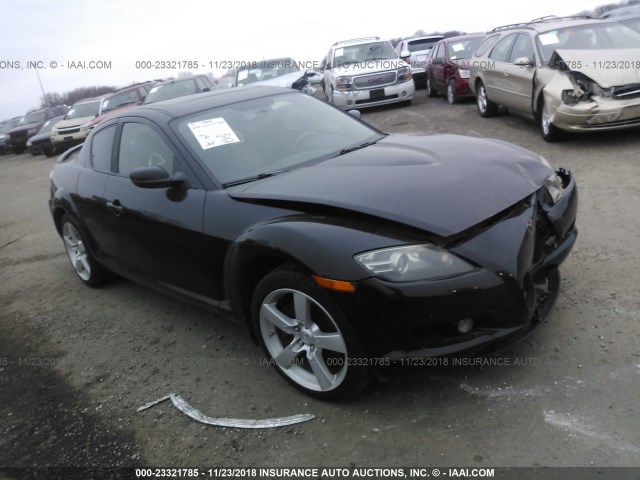 JM1FE17N840136918 - 2004 MAZDA RX8 BLACK photo 1