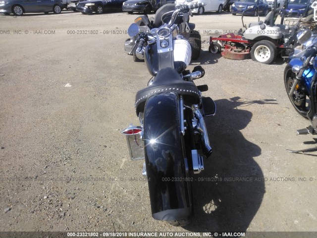 1HD1BWB106Y076625 - 2006 HARLEY-DAVIDSON FLSTCI BLACK photo 6