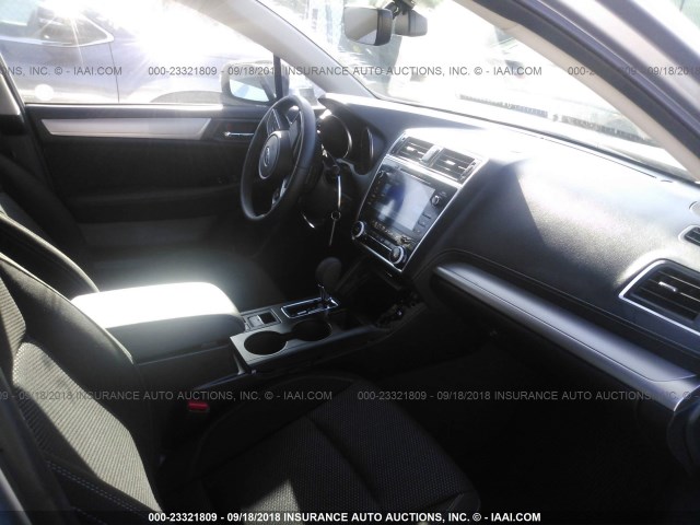 4S4BSAFC2J3349649 - 2018 SUBARU OUTBACK 2.5I PREMIUM 蓝色 照片 5