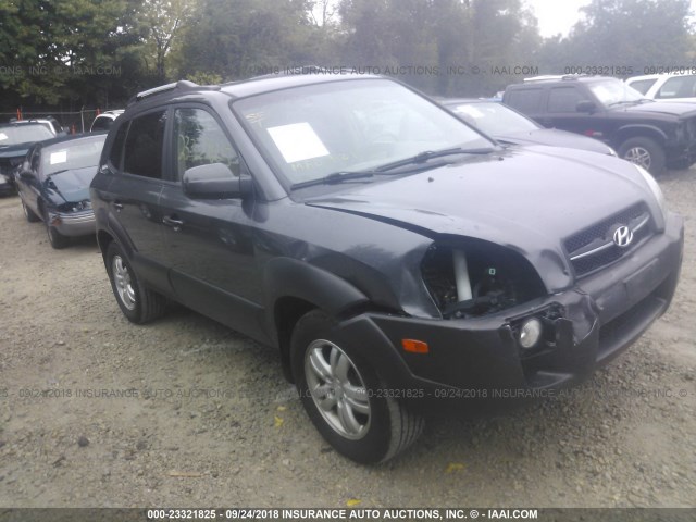 KM8JN12D97U576342 - 2007 HYUNDAI TUCSON SE/LIMITED GRAY photo 1