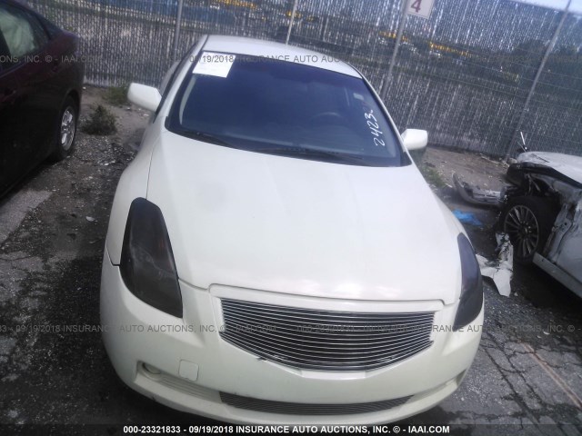 1N4AL24EX8C242324 - 2008 NISSAN ALTIMA 2.5S WHITE photo 6