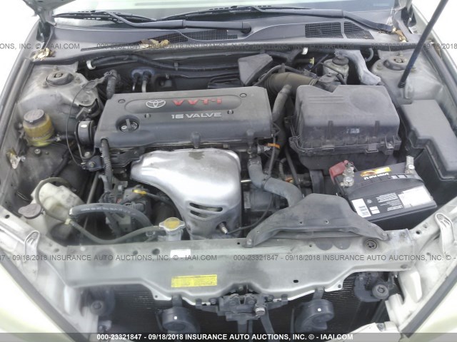 4T1BE32KX4U296200 - 2004 TOYOTA CAMRY LE/XLE/SE 棕色 照片 10