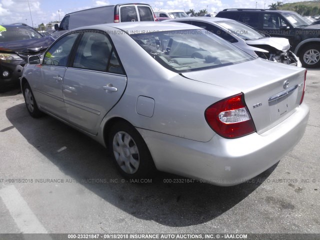 4T1BE32KX4U296200 - 2004 TOYOTA CAMRY LE/XLE/SE 棕色 照片 3