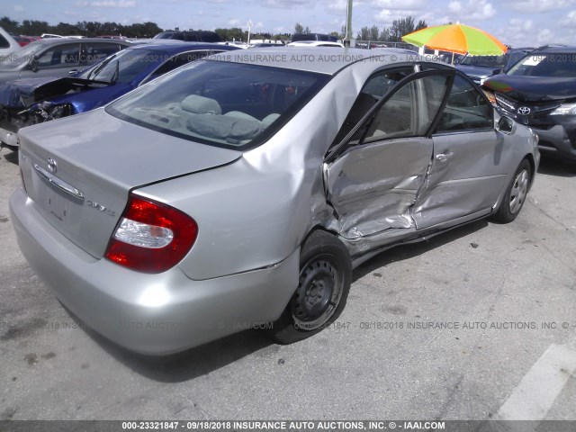 4T1BE32KX4U296200 - 2004 TOYOTA CAMRY LE/XLE/SE 棕色 照片 4