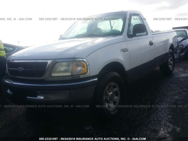 1FTEF2761VND16544 - 1997 FORD F250 WHITE photo 2