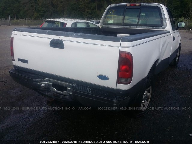 1FTEF2761VND16544 - 1997 FORD F250 WHITE photo 4