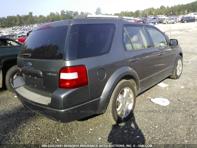 1FMDK06106GA34463 - 2006 FORD FREESTYLE LIMITED GRAY photo 4