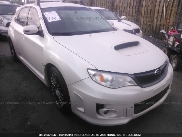 JF1GR8H67EL249919 - 2014 SUBARU IMPREZA WRX STI WHITE photo 1