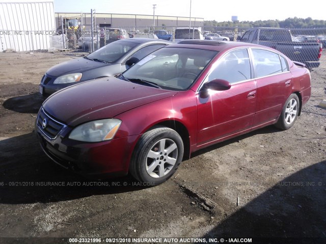 1N4AL11D13C190189 - 2003 NISSAN ALTIMA S/SL MAROON photo 2