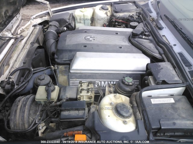 WBAGD4329RDE66068 - 1994 BMW 740 I AUTOMATIC WHITE photo 10