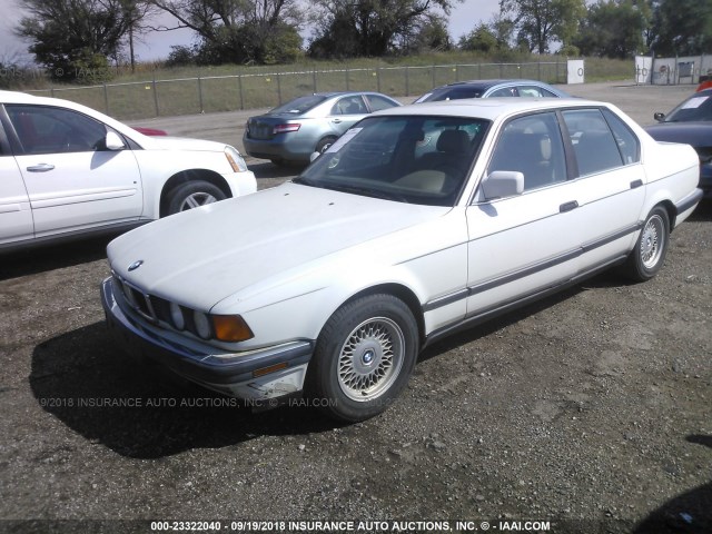 WBAGD4329RDE66068 - 1994 BMW 740 I AUTOMATIC WHITE photo 2