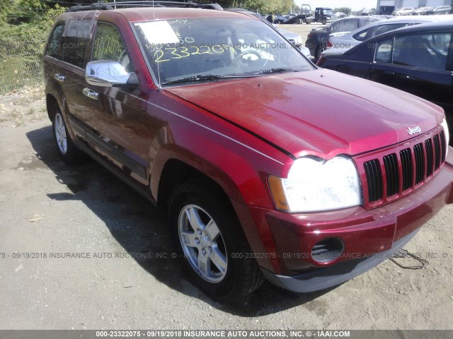 1J4GR48K85C509450 - 2005 JEEP GRAND CHEROKEE LAREDO/COLUMBIA/FREEDOM 红色 照片 1